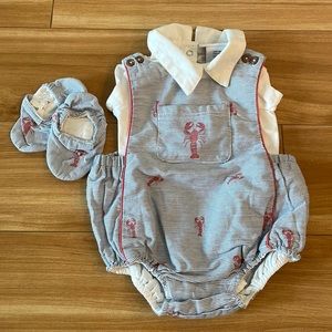 Baby Lobster outfit 0-3 months